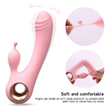 Rabbit Magic Wand Vibrator Multi-frequency G-spot Clitoral Nipples Double Stimulation Orgasm Female Erotic Adult Sex Products - Seductiva