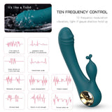 Rabbit Magic Wand Vibrator Multi-frequency G-spot Clitoral Nipples Double Stimulation Orgasm Female Erotic Adult Sex Products - Seductiva