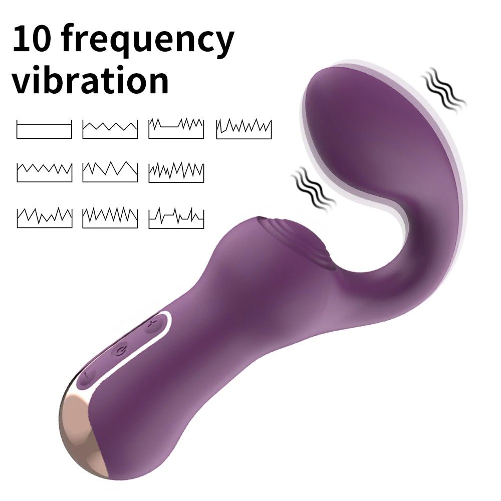 10 Speeds Powerful Dildo Vibrator AV Magic Wand Sex Toys - Seductiva