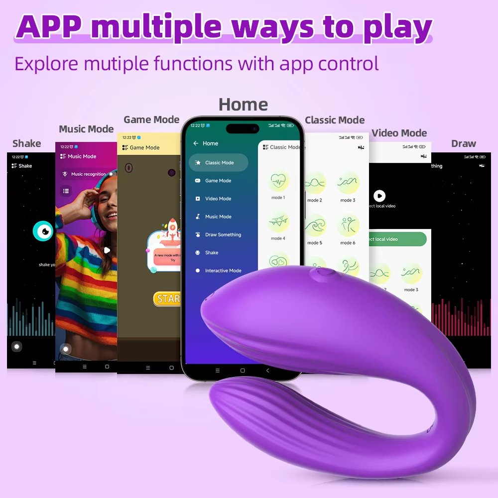 APP Bluetooth Remote Control Vibrators Sex Toy