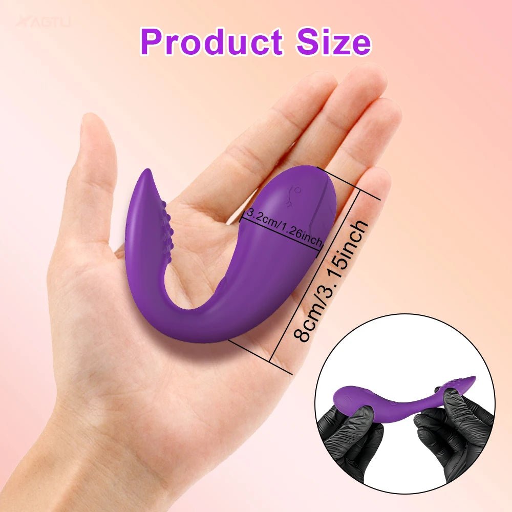 App-controlled sex toy, G-spot vibrator egg, adult goods for women