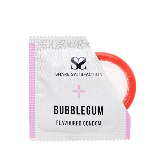 Share Satisfaction Bubblegum Flavoured Condom