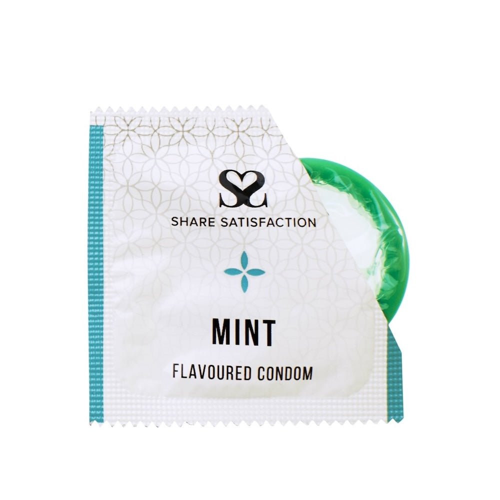 Share Satisfaction Mint Flavoured Condom