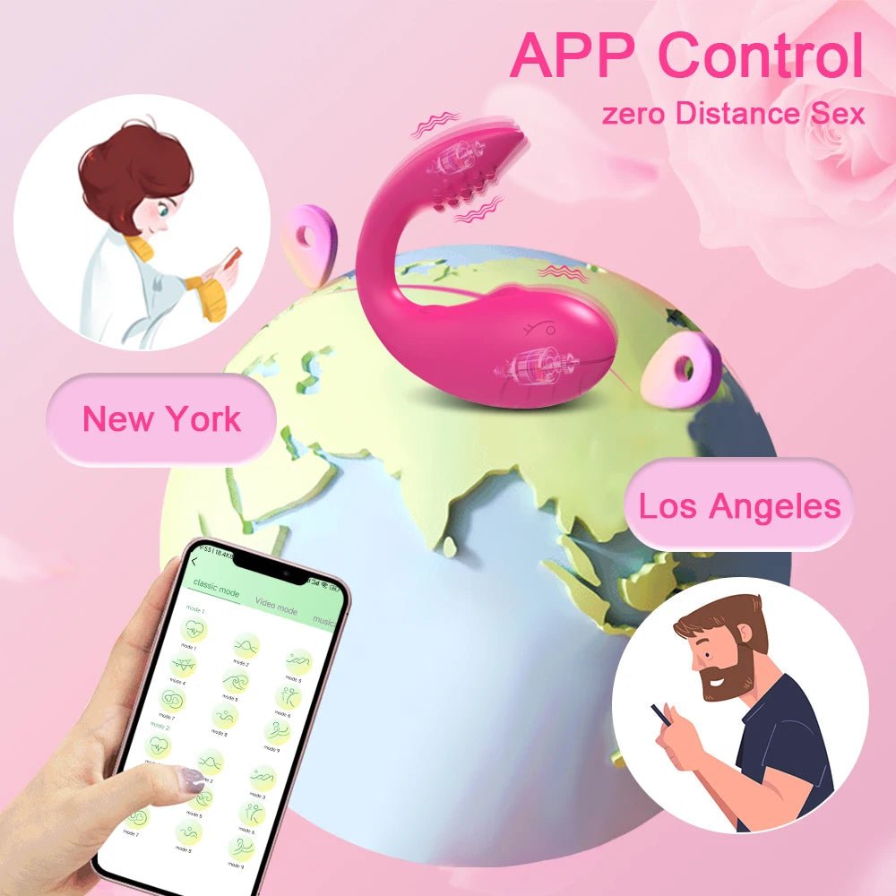 APP Bluetooth Control Vibrator Egg - Seductiva