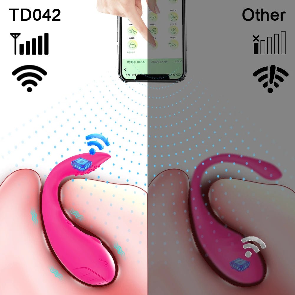 APP Bluetooth Control Vibrator Egg - Seductiva