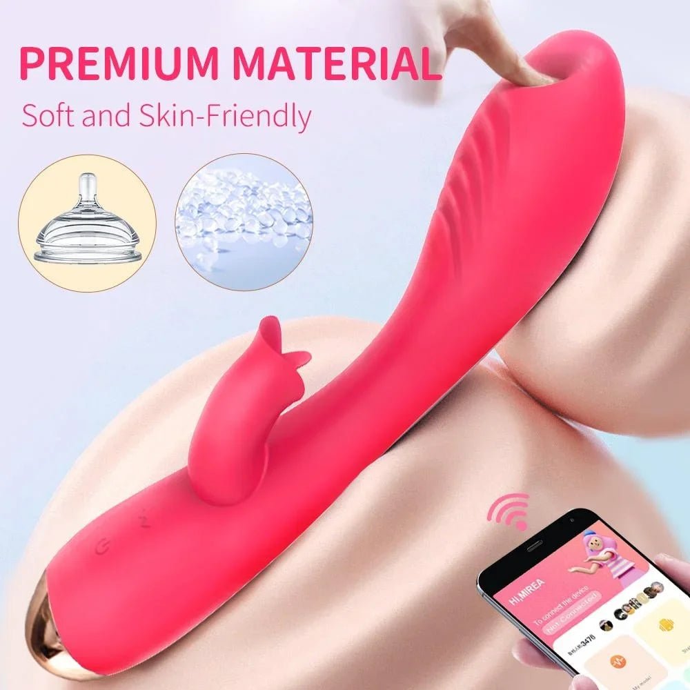 APP Remote Control G Spot Vibrator - Seductiva