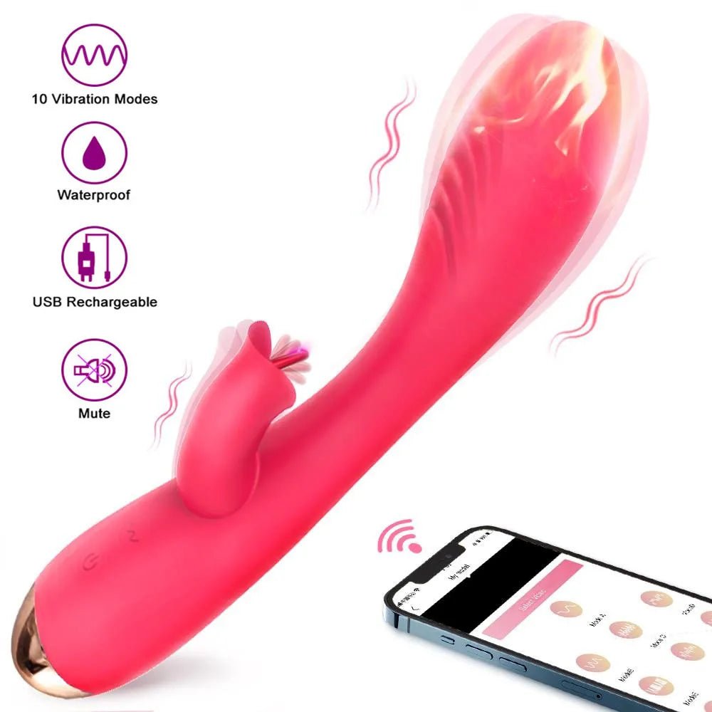 APP Remote Control G Spot Vibrator - Seductiva