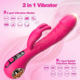 Clitoral Stimulator Realistic Dildo with LCD Display - Seductiva