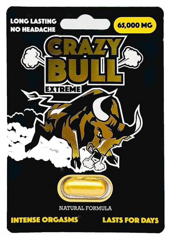 Crazy Bull Extreme 65000 Sex Pill For Male