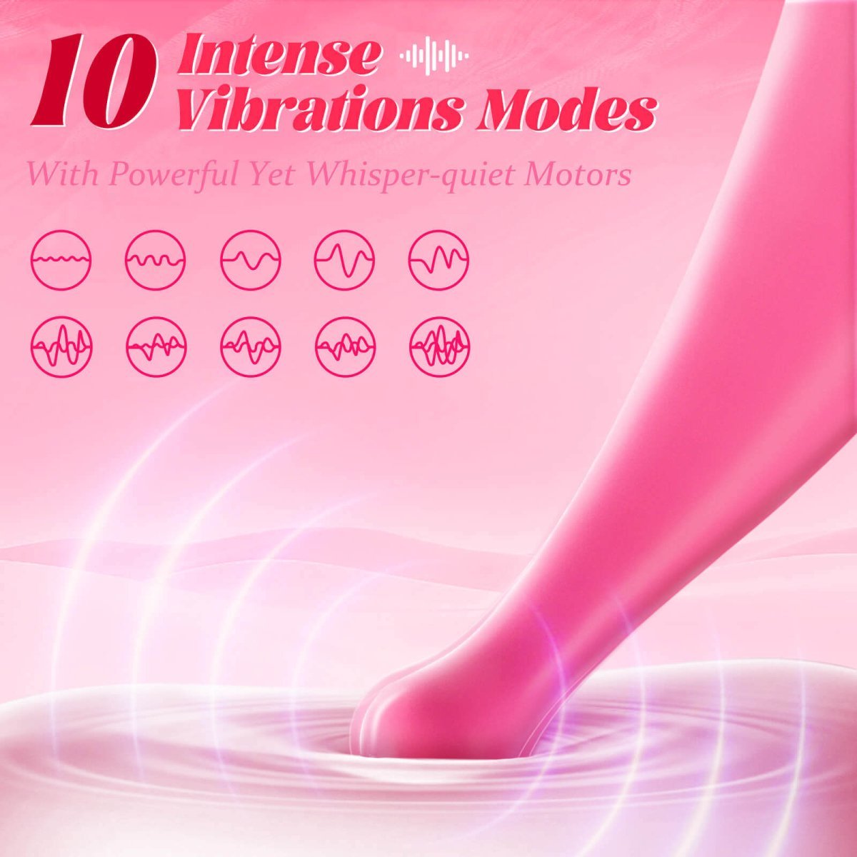 Female Personal Clitoral Massager Vibrator Wand Sex Toy - Seductiva