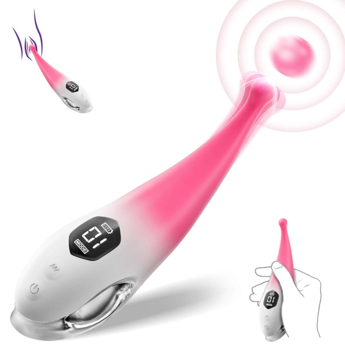 Female Personal Clitoral Massager Vibrator Wand Sex Toy - Seductiva