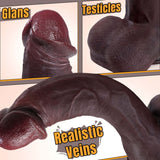 Huge Silicone Realistic Dildo with Suction Cup - Seductiva