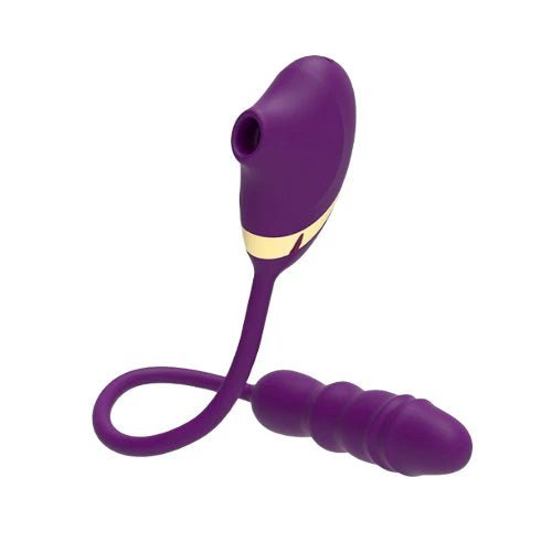 Intense Pleasure ALPHA Thrusting & Sucking G - Spot Vibrator Plug - Seductiva