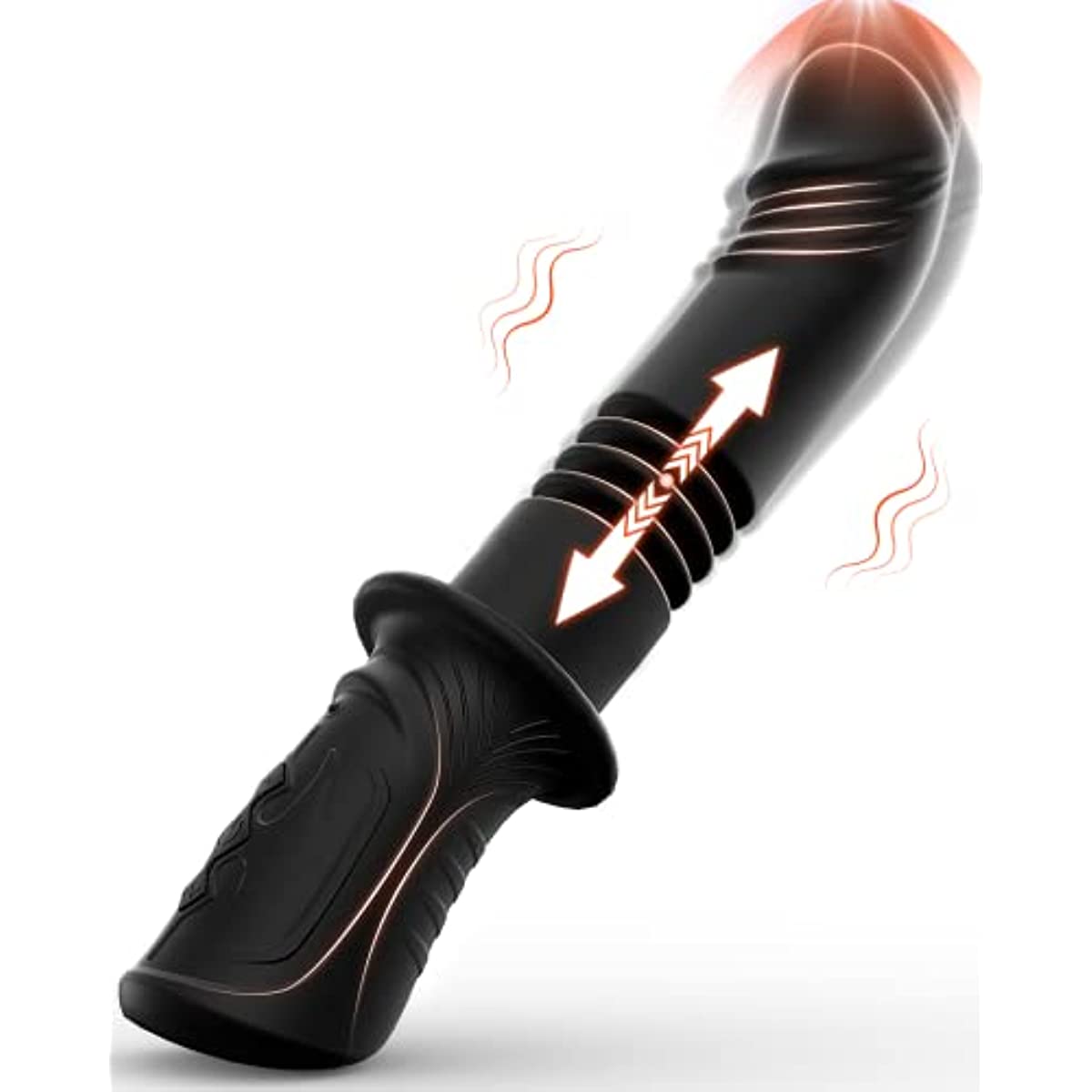 Soft Silicone Vibrators with 10 Powerful Vibration & 3 Trusting Modes - Seductiva