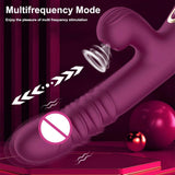 Thrusting Pushing Vibrator Sex Toy - Seductiva