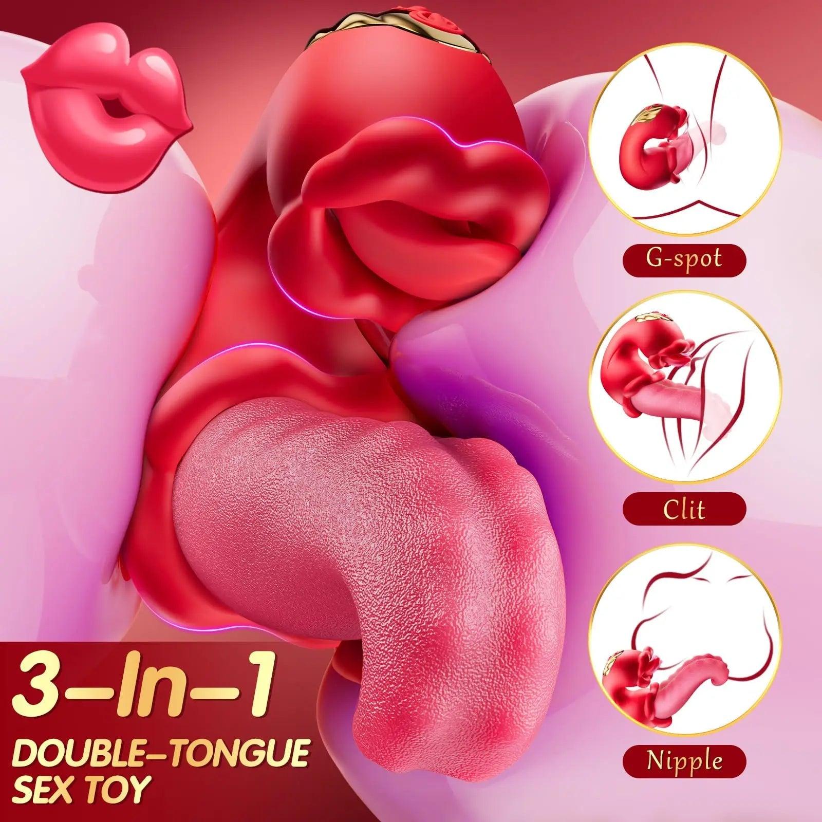 Tongue Swing Thrusting Vibrators - Seductiva