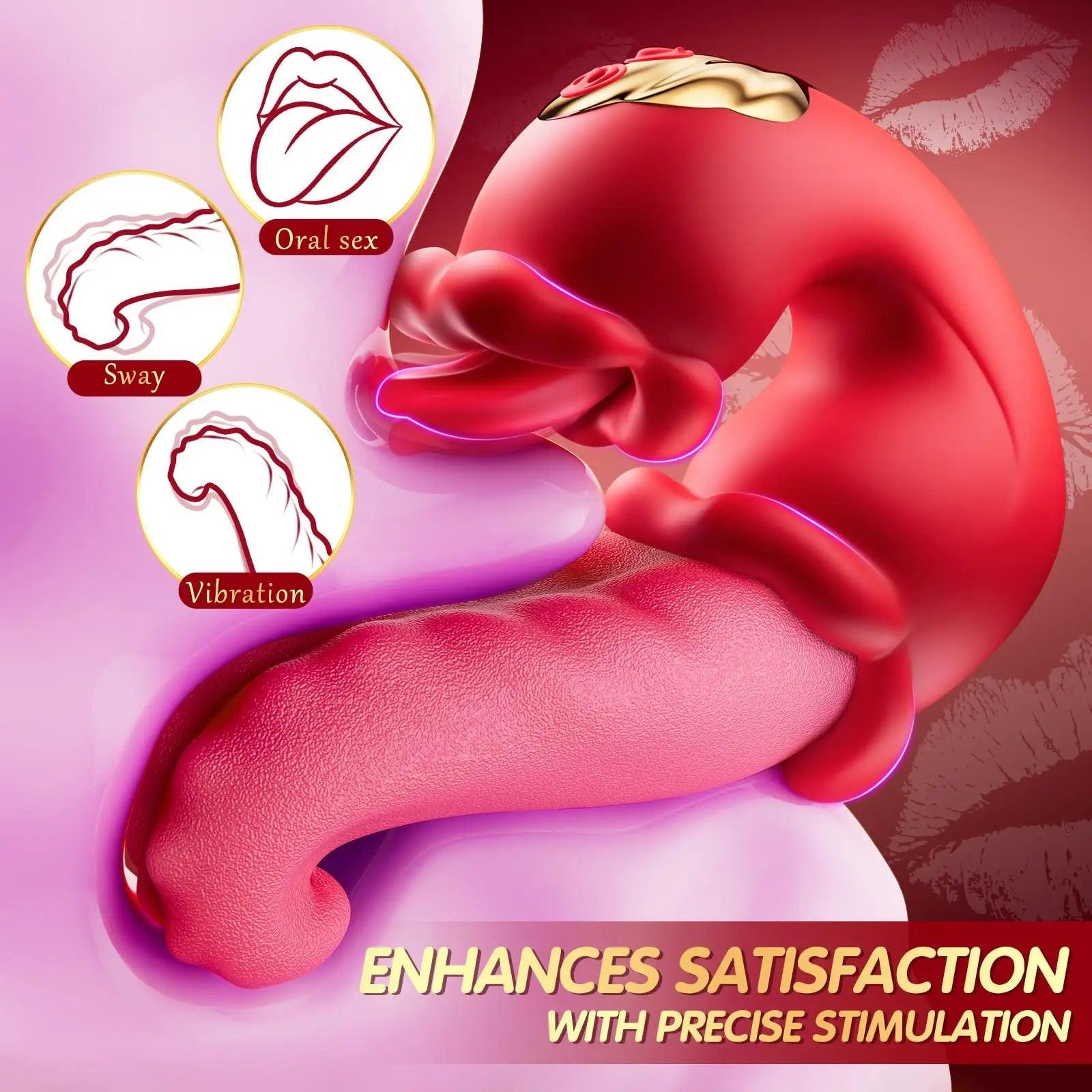 Tongue Swing Thrusting Vibrators - Seductiva