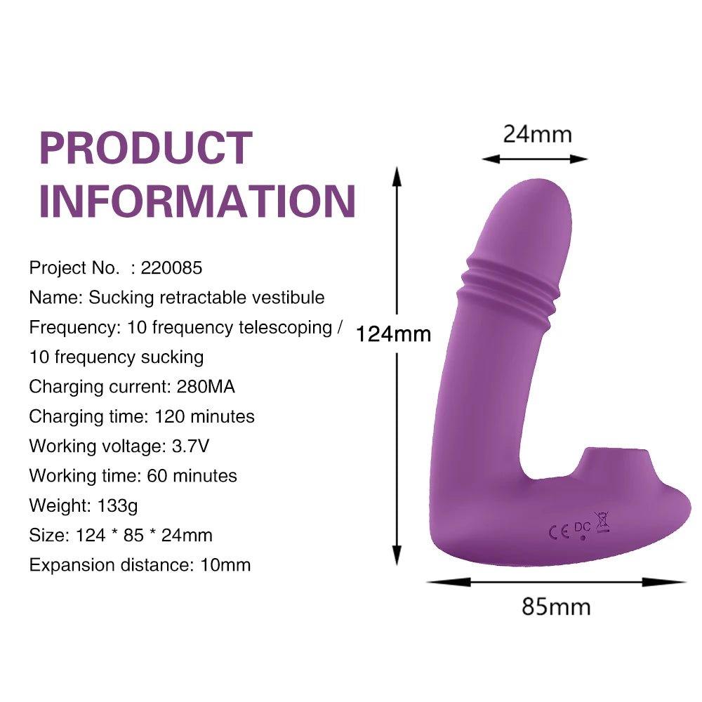 Wearable Sucking Vibrator - Seductiva