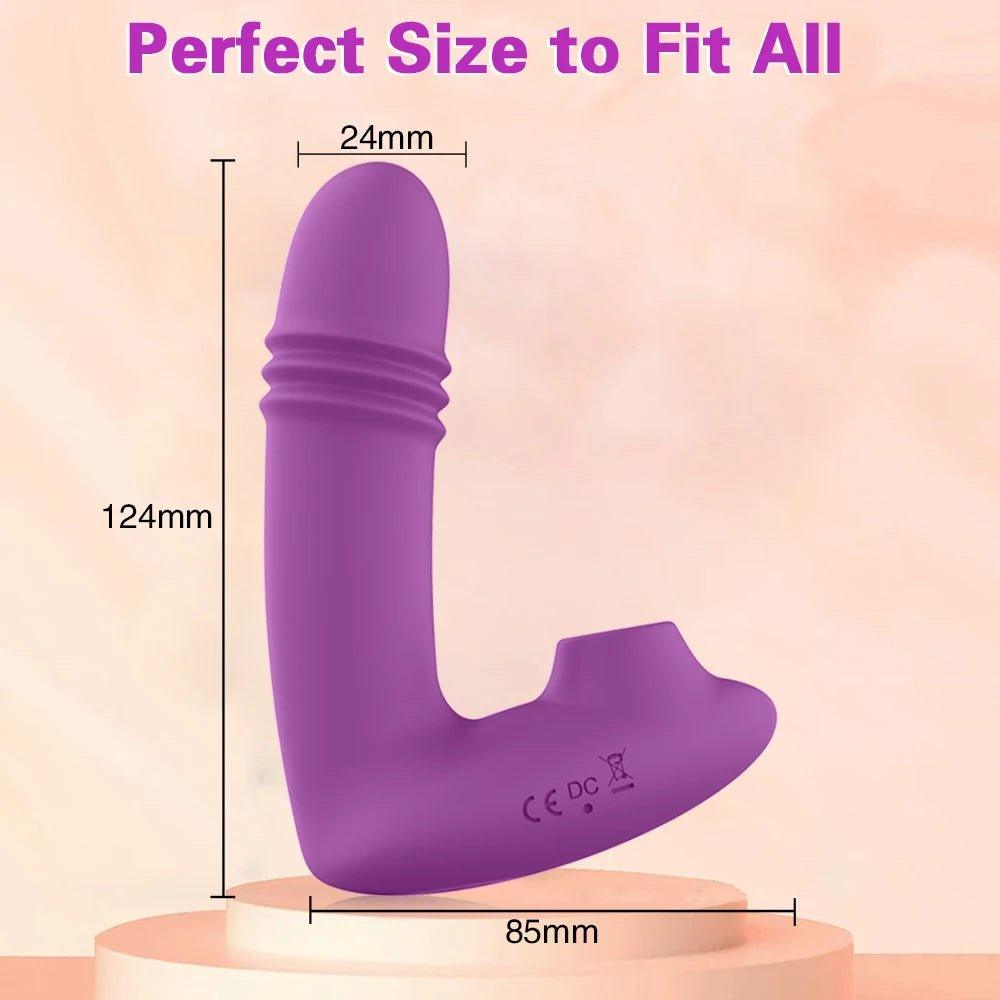 Wearable Sucking Vibrator - Seductiva