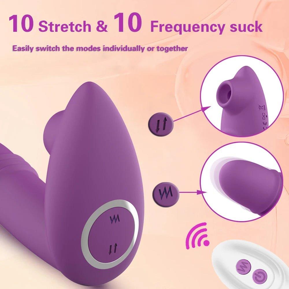 Wearable Sucking Vibrator - Seductiva